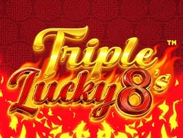 Triple Lucky 8s game screenshot