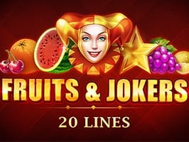 FruitsNJokers 20 lines game screenshot